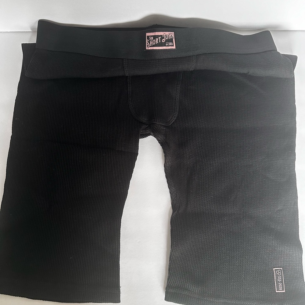 Thermal Black Bike Short